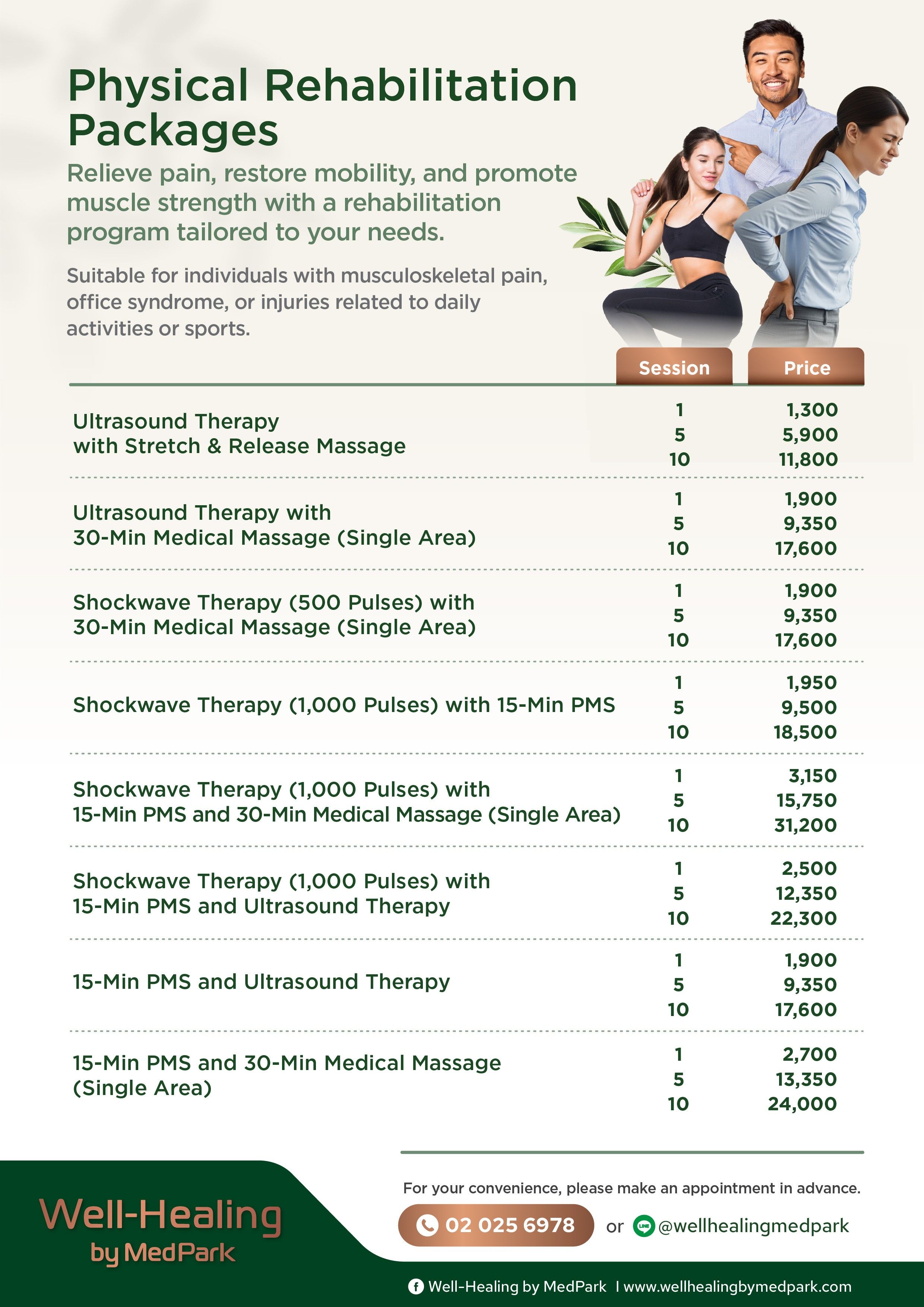 Physical Rehabilitation Packages: Live Life to the Fullest